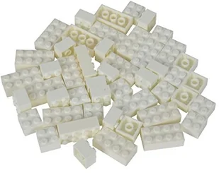 Simba 104114125 worek Blox 50 białe kamienie w folii - Klocki - miniaturka - grafika 1