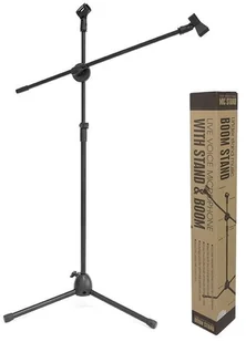 Statyw stojak mikrofonowy do mikrofonu 2 uchwyty - Mikrofony estradowe - miniaturka - grafika 1