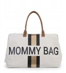 Childhome torba mommy bag paski czarno-złote - Torby i organizery dla mam - miniaturka - grafika 17