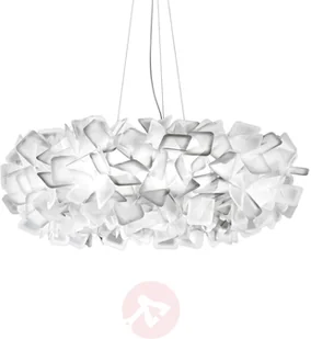 Slamp Clizia lampa wisząca, 78 cm, biała - Lampy sufitowe - miniaturka - grafika 1