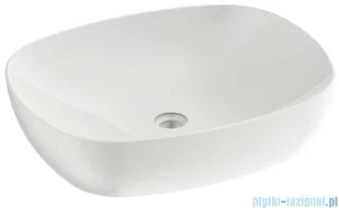 Omnires Portland 47x38,5 cm biały połysk PORTLAND475BP - Umywalki - miniaturka - grafika 1
