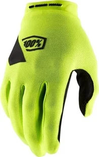 100% 100% RIDECAMP Gloves Fluo Yellow SM - Pozostała odzież dla rowerzystów - miniaturka - grafika 1