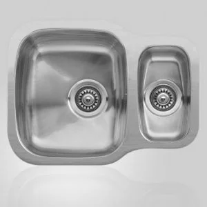 Reginox NEBRASKA 1,5 L/U 535x400 mm stal szlachetna - Zlewozmywaki - miniaturka - grafika 1