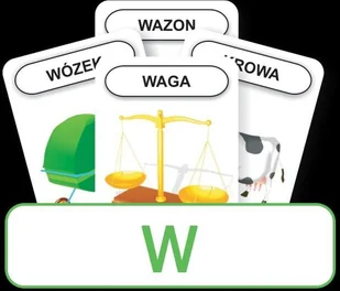 KOMLOGO Karty Logopedyczny Piotruś Część XXIV głoska W - Bajki Disneya - miniaturka - grafika 2