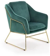 Fotele - Halmar Fotel SOFT 3 Zielony V-CH-SOFT_3-FOT-ZIELONY - miniaturka - grafika 1