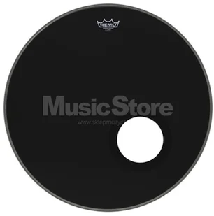 Remo Powerstroke 3 24" Ebony Dynamo - Akcesoria do perkusji - miniaturka - grafika 1