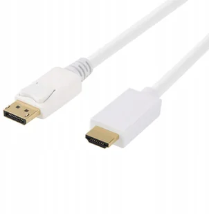 Kabel z Dp DisplayPort na Hdmi męskie 1,8m Mac - Kable komputerowe i do monitorów - miniaturka - grafika 2