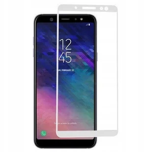 Huawei Szkło Hartowane 6D Y6 2019 / Honor 8A Biały - Szkła hartowane na telefon - miniaturka - grafika 1