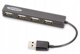 Ednet HUB 4 USB2.0 ""Mini"" pasywny (85040) - Huby USB - miniaturka - grafika 2