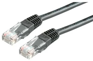 Patchcord UTP kat.5e 20m czarny) - Patchcordy - miniaturka - grafika 1
