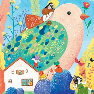 Djeco Puzzle gallery Miss Birdy 350 el. 7+ 7616 - Puzzle - miniaturka - grafika 1
