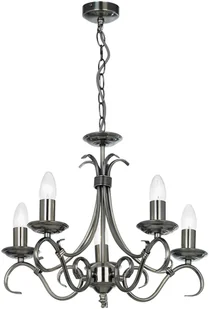 Endon Lampa wisząca BERNICE 2030-5AS CUBI - Lampy sufitowe - miniaturka - grafika 1