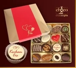 Chocobox Bombonierka-Kocham-Cię - Bombonierki i czekoladki - miniaturka - grafika 1