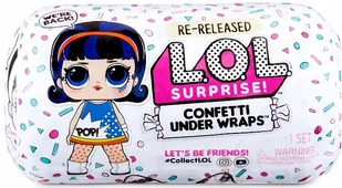 MGA Lol Suprise Confetti Under Wraps Niespodzianka - Lalki dla dziewczynek - miniaturka - grafika 1