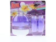 Środki do WC - Dr. Devil Koszyk do WC + Żel Sunset Blossom 3 x 55 ml - miniaturka - grafika 1