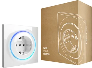 Fibaro Gniazdko Walli Outlet Walli FGWOF-011 - Systemy inteligentnych domów - miniaturka - grafika 1