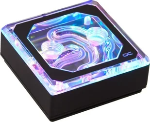 Alphacool Ice Block XPX Edge RGB Plexi Black Digital - Chłodzenie procesora - miniaturka - grafika 1