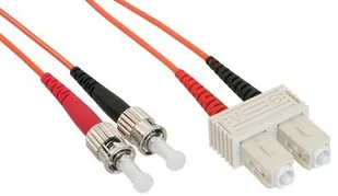 InLine LWL Duplex Kabel, ST/SC, 2 m 4043718007028 - Kable światłowodowe - miniaturka - grafika 1