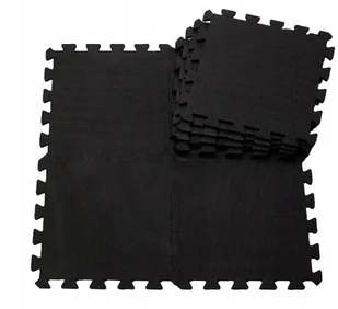 Puzzle Piankowe Mata Dla Dzieci Czarne 60X60 4SZT - Maty do ćwiczeń - miniaturka - grafika 5