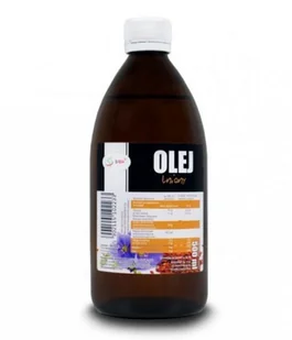 VIVIO olej lniany zimnotłoczony 500ml - Zdrowa żywność - miniaturka - grafika 1