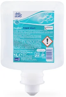 DebStoko OxyBac - Mydło Antybakteryjne 1000ml + dozownik - Mydła - miniaturka - grafika 1