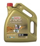 Oleje silnikowe - Castrol EDGE TITANIUM FST TURBO DIESEL 5W40 5L - miniaturka - grafika 1