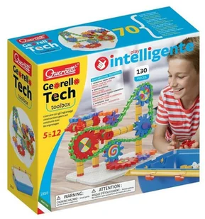 Quercetti zestaw Georello Tech Toolbox - Klocki - miniaturka - grafika 1