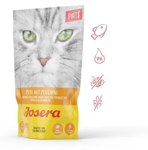 Josera KOT PATE INDYK Z CUKINIĄ SASZETKA 85g - Mokra karma dla kotów - miniaturka - grafika 1