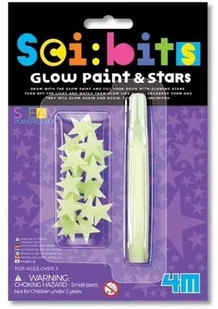 Sci: Bits. Gwiazdki I Farba Świecąca W Ciemności - Mały naukowiec - miniaturka - grafika 3