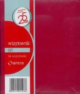 Wizytowniki - Antra Wizytownik 64 dwuklatkowy 615 czerwony - miniaturka - grafika 1