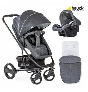 Hauck Pacific 4 Shop N Drive Set Melange Charcoal 3w1 - Wózki dziecięce - miniaturka - grafika 1