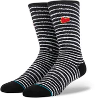 Bielizna sportowa męska - STANCE skarpetki STANCE BLACK STAR Black - miniaturka - grafika 1