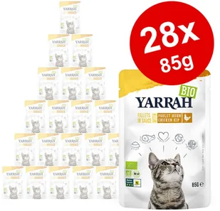 Yarrah Bio, Filety w sosie, 14 x 85 g - Indyk - Mokra karma dla kotów - miniaturka - grafika 2