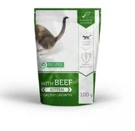 Mokra karma dla kotów - Natures uab akvatera PROTECTION Kitten beef saszetka 100g - miniaturka - grafika 1