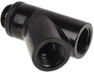 Alphacool adapter Y kątowy 3x G1/4 czarny 17401 17401 - Tuning komputera - akcesoria - miniaturka - grafika 1