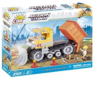 Cobi Action Town Spychacz na gąsienicach 1673 - Klocki - miniaturka - grafika 1