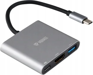 Yenkee adapter USB C na HDMI USB C,A YTC 031 - Gadżety USB - miniaturka - grafika 2