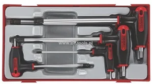 TENG TOOLS Zestaw kluczy trzpieniowych, 6-kątnych TTHEX7 - Zestawy narzędziowe - miniaturka - grafika 1