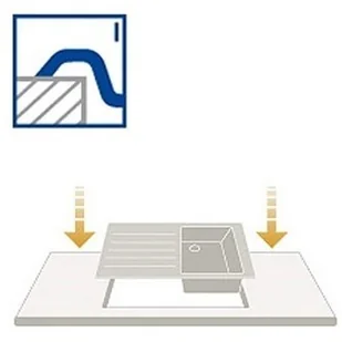 Villeroy & Boch Architectura 60 fossil 3360 01 KD - Zlewozmywaki - miniaturka - grafika 6