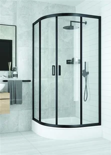 Deante Funkia 90 cm półokrągła kabina DEA-3505-0 - Kabiny prysznicowe - miniaturka - grafika 5