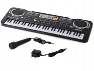 Instrumenty klawiszowe - Organy Elektroniczne Dla Dziecka Keyboard Mikrofon - miniaturka - grafika 1