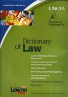 Programy edukacyjne - Dictionary Of Law CD - miniaturka - grafika 1