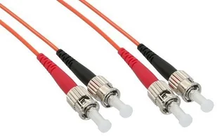 InLine LWL Duplex Cable ST/ST, 1 m 4043718007202 - Kable - miniaturka - grafika 1
