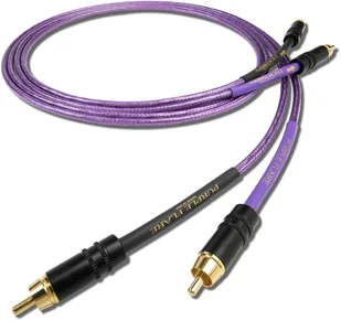 Nordost Interkonekt Purple Flare PF1.5MR RCA 1.5m - Kable - miniaturka - grafika 1