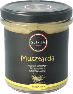 Sosta Musztarda ziarnista 320g Sosta - Musztardy - miniaturka - grafika 1