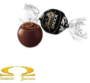 Lindt Pralinka Lindor Extra Fondente 1szt. 69C7-84235 - Bombonierki i czekoladki - miniaturka - grafika 1