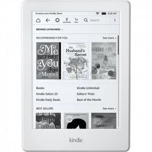 Amazon Kindle 8 Touch bez reklam biały (51MF8190AA002) - Czytniki ebooków - miniaturka - grafika 1