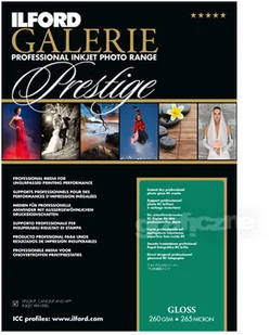 ILFORD Galerie Prestige Gloss A4 260 g 2002715 - Papier do drukarek - miniaturka - grafika 1