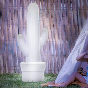 NewGarden Kaktus lampa stojąca LED z akumulatorem - Lampy ogrodowe - miniaturka - grafika 2