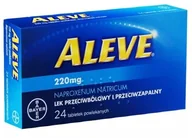 Leki przeciwbólowe - DELFARMA Aleve 24 tabletki 6254913 - miniaturka - grafika 1